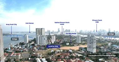 Terrain dans Sangkat Chroy Changvar, Cambodge