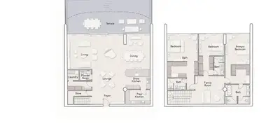 Duplex 3 bedrooms in Dubai, United Arab Emirates