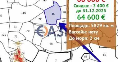 Nieruchomości komercyjne 5 829 m² w Sozopol, Bułgaria