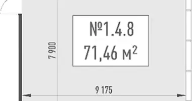 Офис 71 м² в Москва, Россия