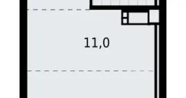 1 room apartment in Krasnoye Selo, Russia