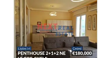 Penthouse 2 bedrooms in Bashkia Vlore, Albania