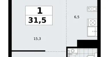 Квартира 1 комната в район Троицк, Россия