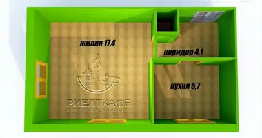 Apartamento 1 habitación en Baránavichi, Bielorrusia