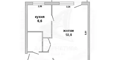 1 room apartment in Brest, Belarus