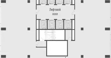 Pomieszczenie biurowe 1 537 m² w Moskwa, Rosja