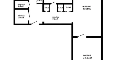 3 room apartment in Minsk, Belarus