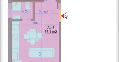Appartement 1 chambre dans Bashkia Durres, Albanie