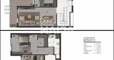 Apartamento en Aksu, Turquía