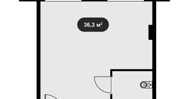 Pomieszczenie biurowe 36 m² w Moskwa, Rosja