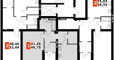 1 room apartment in Aprelevka, Russia