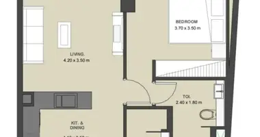 Wohnung 1 Schlafzimmer in Dubai, Vereinigte Arabische Emirate