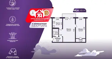 2 room apartment in Minsk, Belarus