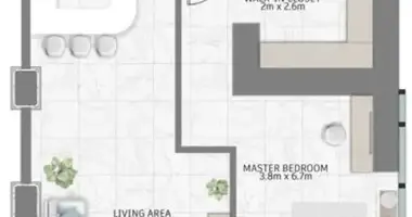 Wohnung 1 Schlafzimmer in Dubai, Vereinigte Arabische Emirate
