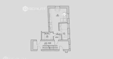 2 room apartment in Riga, Latvia