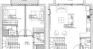 Квартира 3 комнаты в Газипаша, Турция