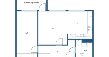 Mieszkanie 2 pokoi w Helsinki sub region, Finlandia
