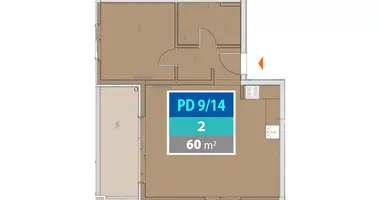 Appartement 2 chambres dans Provodina, Monténégro