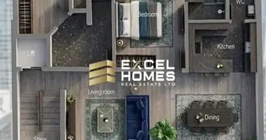 Penthouse 2 bedrooms in Fgura, Malta