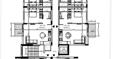 Wohnung 2 Schlafzimmer in Pyla, Zypern