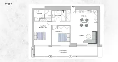 Apartamento 2 habitaciones en Municipality of Kallithea, Grecia