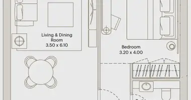 1 bedroom apartment in Dubai, United Arab Emirates