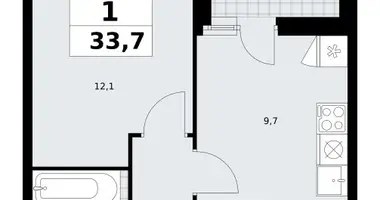 Mieszkanie 1 pokój w Kommunarka, Rosja