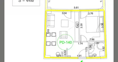 Apartment in Budva, Montenegro