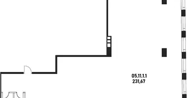 Oficina 233 m² en Moscú, Rusia