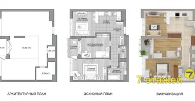 Wohnung in Minsk, Belarus