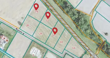 Terrain dans Zaliukes, Lituanie