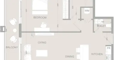 1 bedroom apartment in Dubai, United Arab Emirates