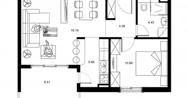 Apartment in Becici, Montenegro
