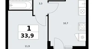 Appartement 1 chambre dans Kommunarka, Russie