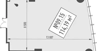 Büro 115 m² in Moskau, Russland