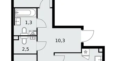 Appartement 3 chambres dans Kommunarka, Russie