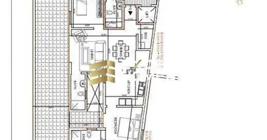 Penthouse 2 bedrooms in Birkirkara, Malta
