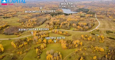 Plot of land in Moletai, Lithuania