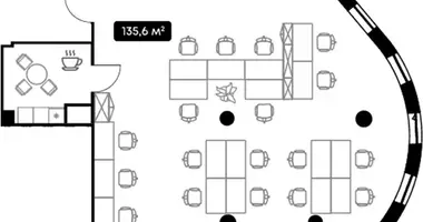 Офис 136 м² в Москва, Россия