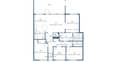 Apartamento 5 habitaciones en Siilinjarvi, Finlandia