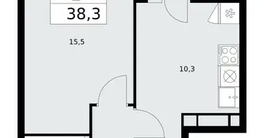 Mieszkanie 1 pokój w Kommunarka, Rosja