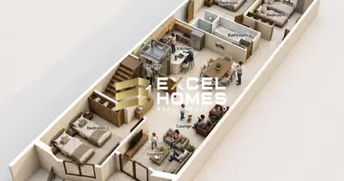 Apartamento 3 habitaciones en Attard, Malta