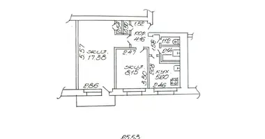 2 bedroom apartment in Babruysk, Belarus