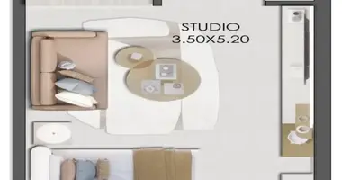 Studio apartment in Dubai, United Arab Emirates