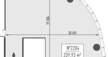Büro 340 m² in Moskau, Russland