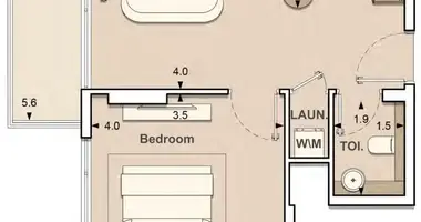 1 bedroom apartment in Dubai, United Arab Emirates