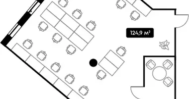 Office 125 m² in Moscow, Russia
