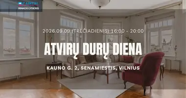 Квартира 5 комнат в Вильнюс, Литва