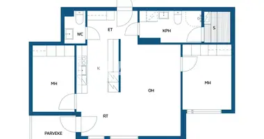 2 bedroom apartment in Helsinki sub-region, Finland