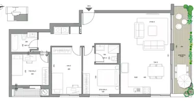 Apartamento 4 habitaciones en Tel-Aviv, Israel